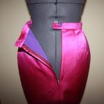 How to sew a hidden zipper How to insert a zipper on a sun skirt